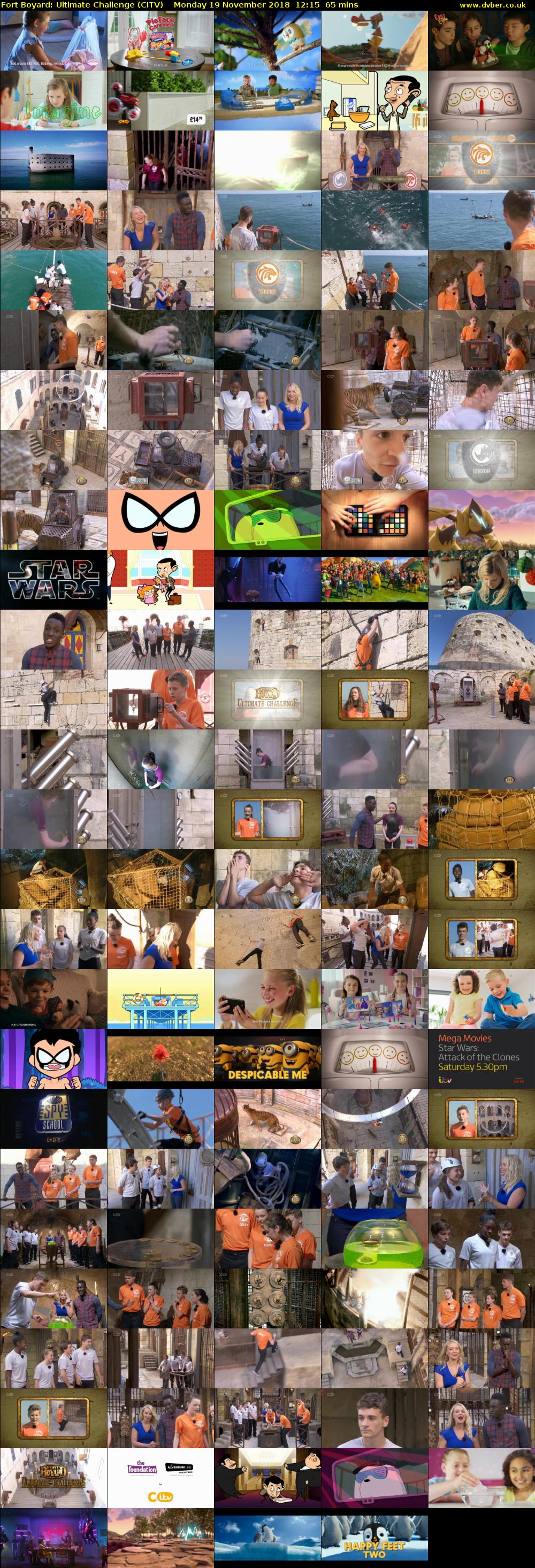 Fort Boyard: Ultimate Challenge (CITV) Monday 19 November 2018 12:15 - 13:20