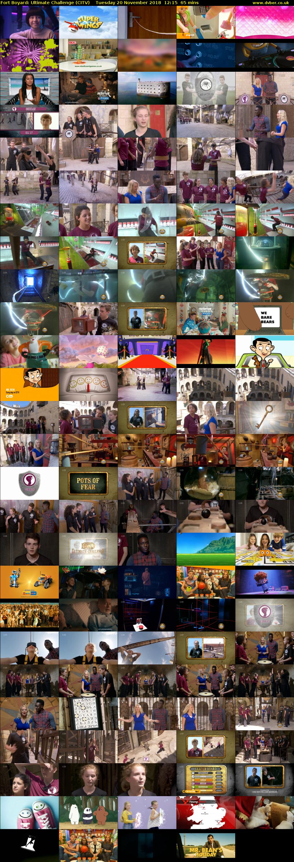 Fort Boyard: Ultimate Challenge (CITV) Tuesday 20 November 2018 12:15 - 13:20