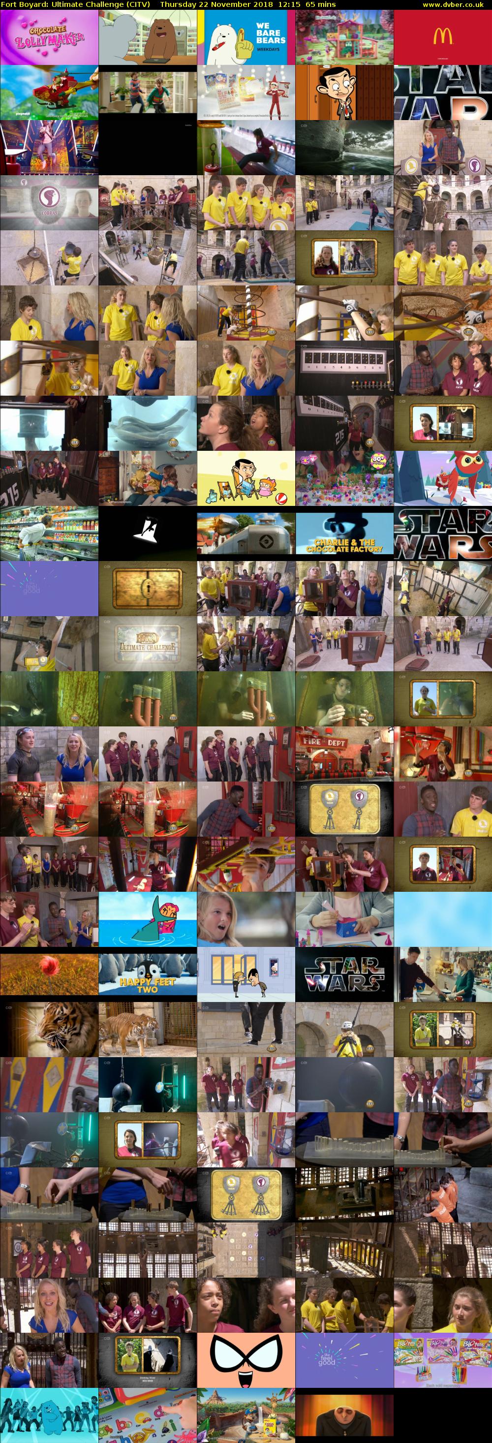 Fort Boyard: Ultimate Challenge (CITV) Thursday 22 November 2018 12:15 - 13:20