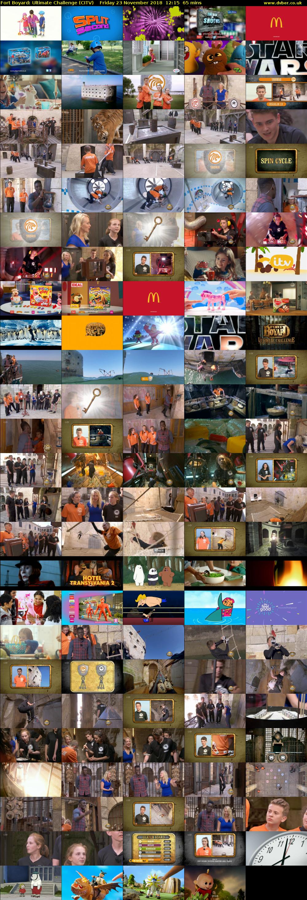 Fort Boyard: Ultimate Challenge (CITV) Friday 23 November 2018 12:15 - 13:20