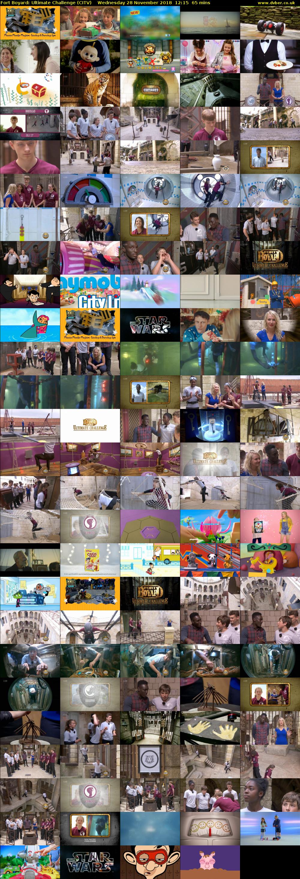 Fort Boyard: Ultimate Challenge (CITV) Wednesday 28 November 2018 12:15 - 13:20
