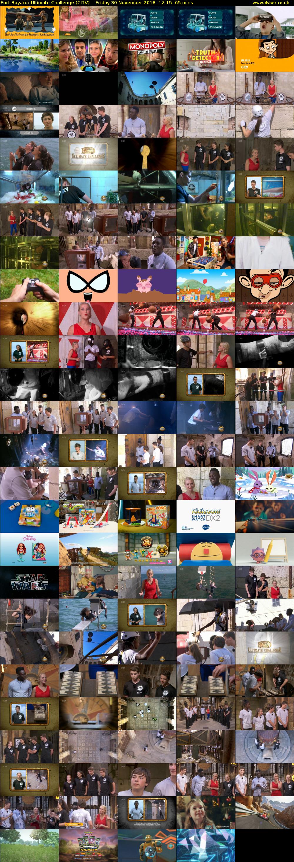 Fort Boyard: Ultimate Challenge (CITV) Friday 30 November 2018 12:15 - 13:20