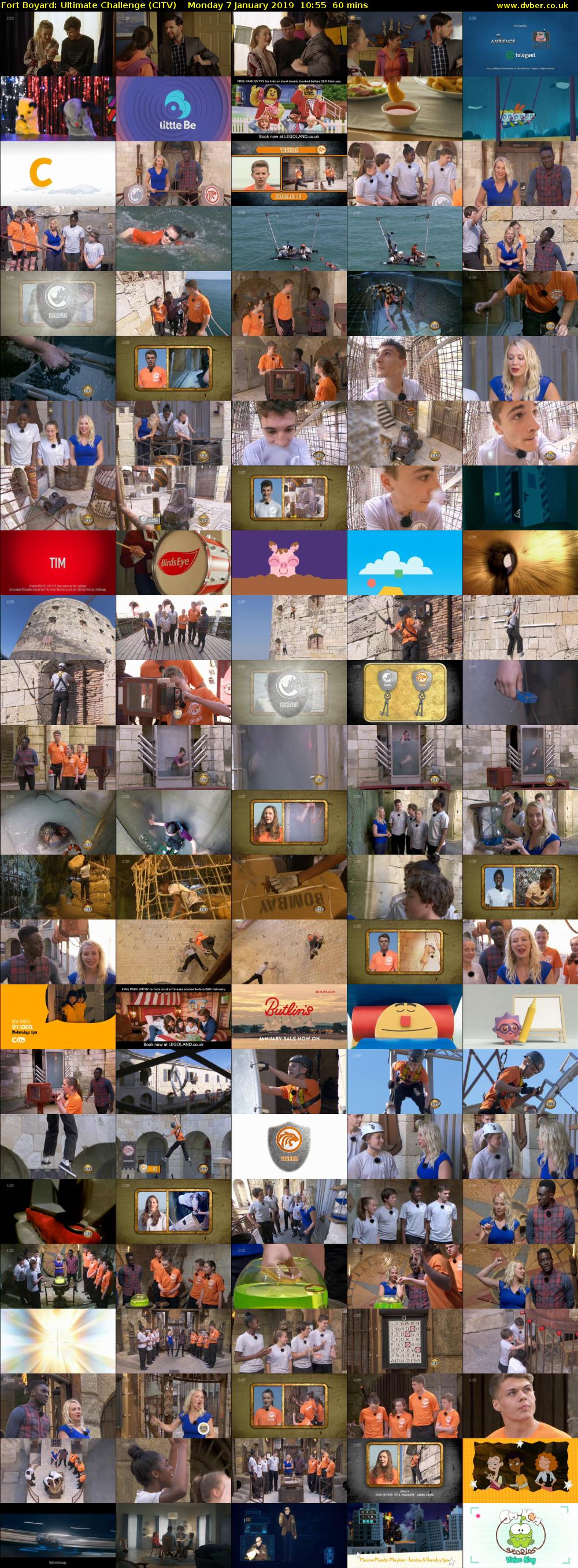 Fort Boyard: Ultimate Challenge (CITV) Monday 7 January 2019 10:55 - 11:55