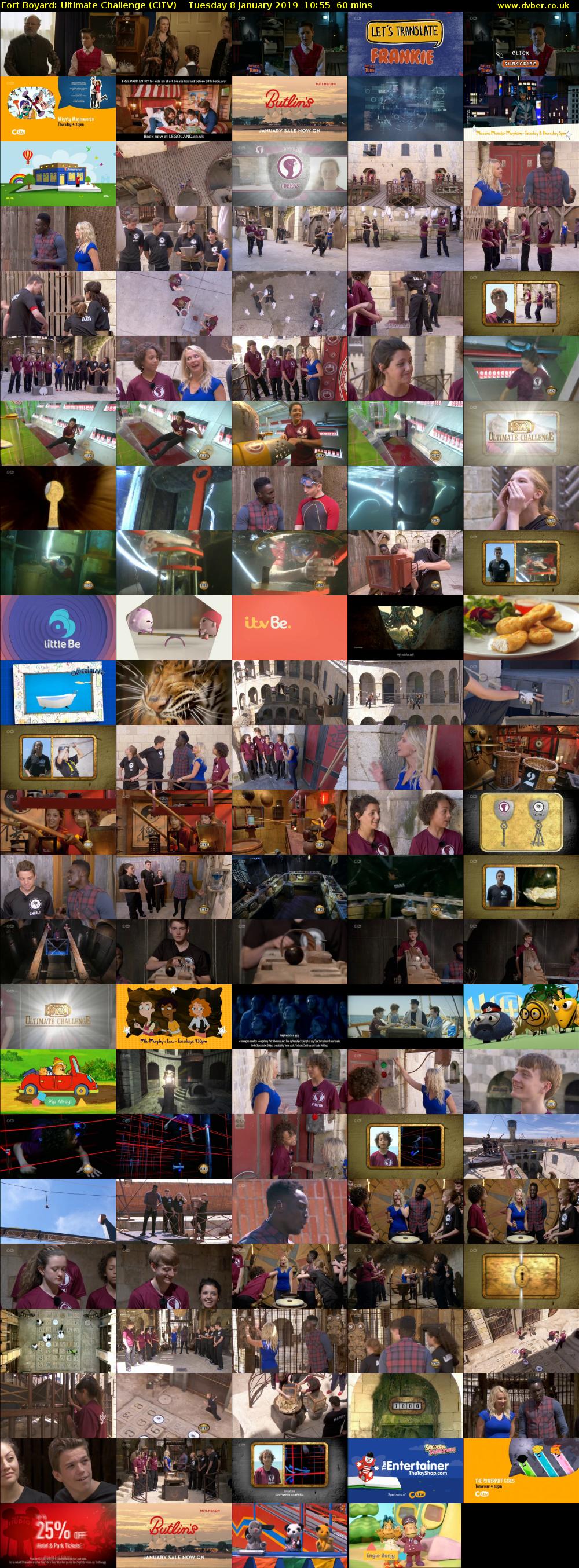 Fort Boyard: Ultimate Challenge (CITV) Tuesday 8 January 2019 10:55 - 11:55