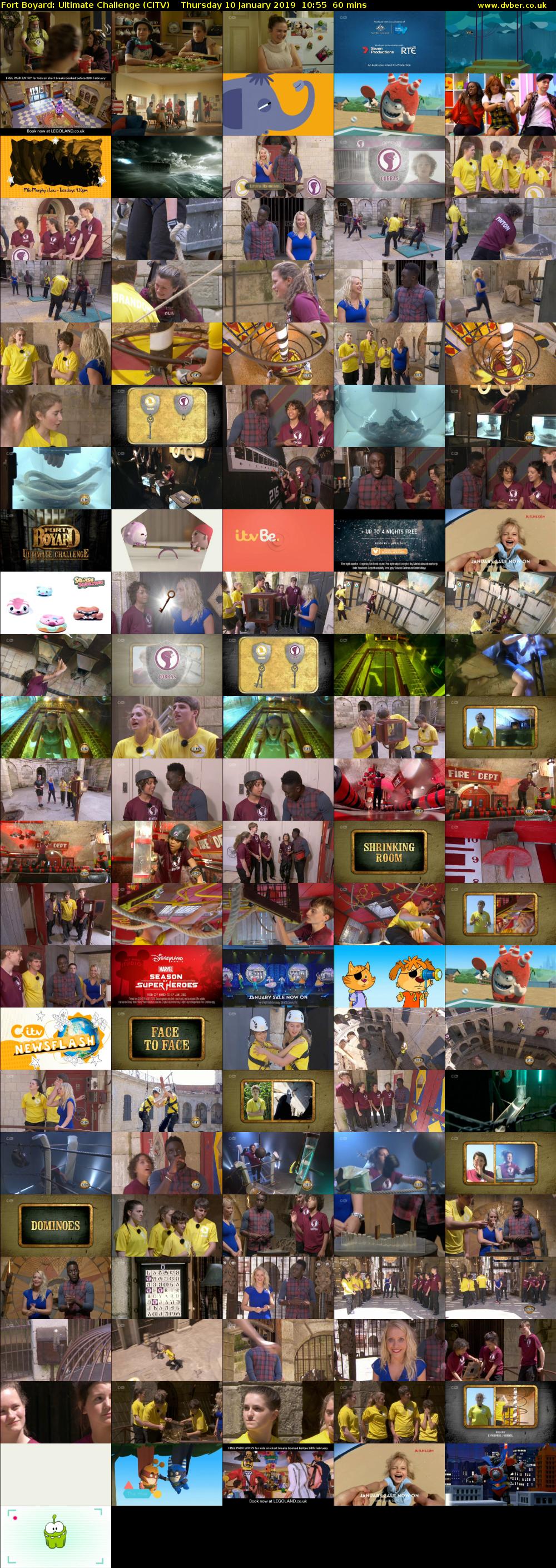 Fort Boyard: Ultimate Challenge (CITV) Thursday 10 January 2019 10:55 - 11:55