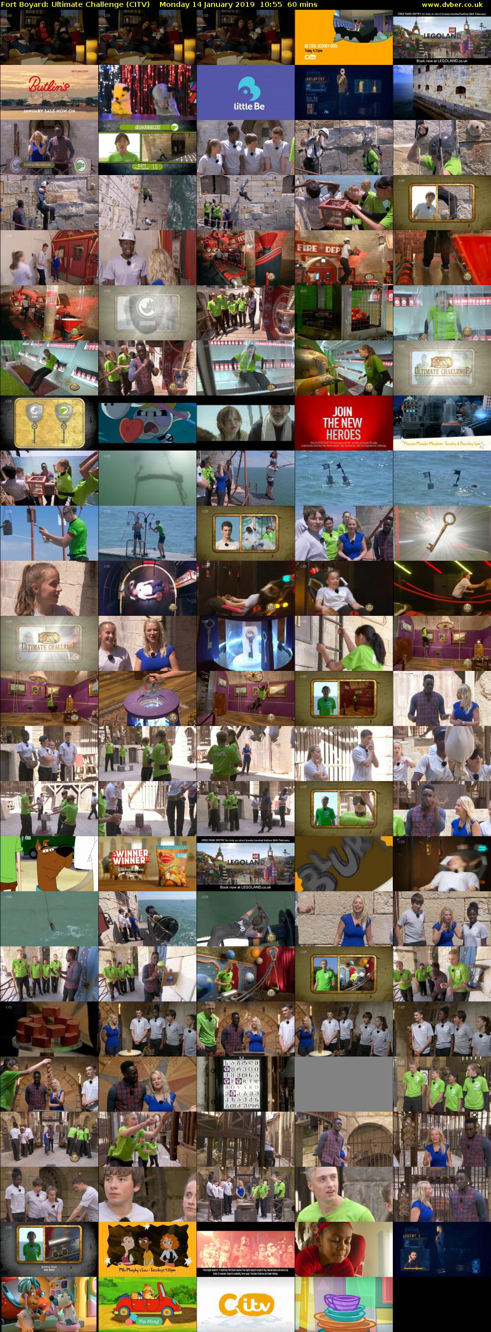 Fort Boyard: Ultimate Challenge (CITV) Monday 14 January 2019 10:55 - 11:55