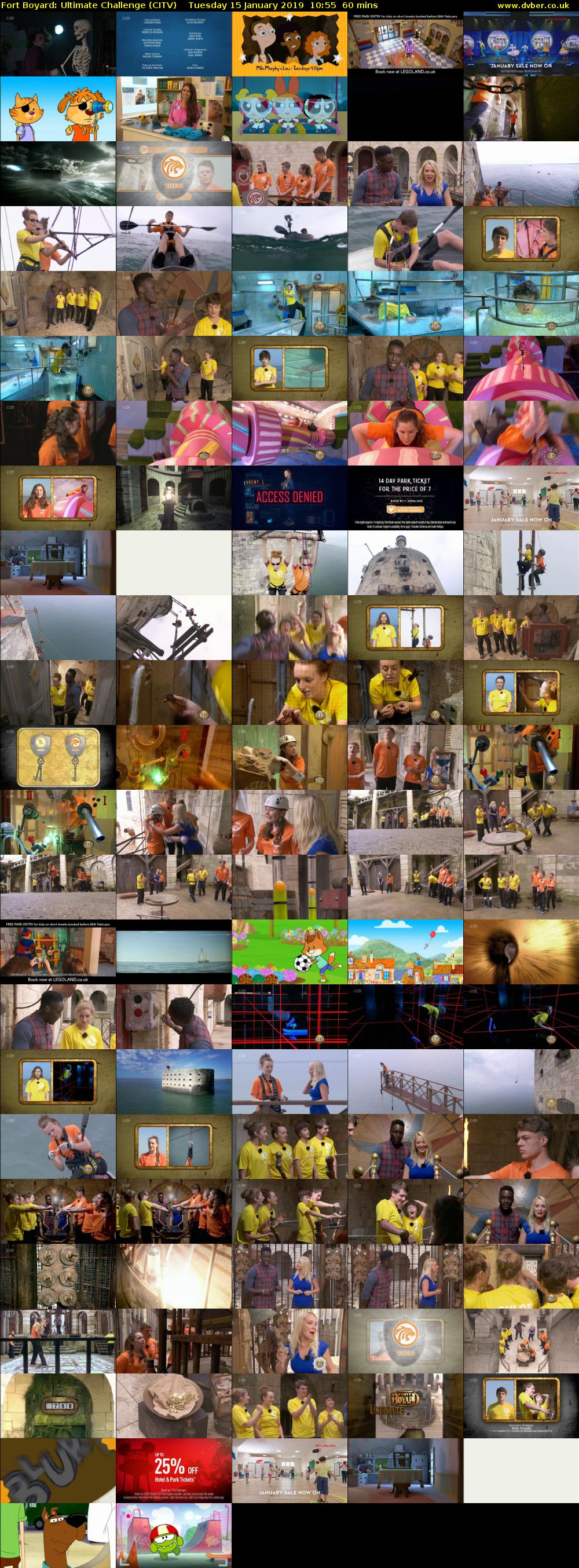 Fort Boyard: Ultimate Challenge (CITV) Tuesday 15 January 2019 10:55 - 11:55