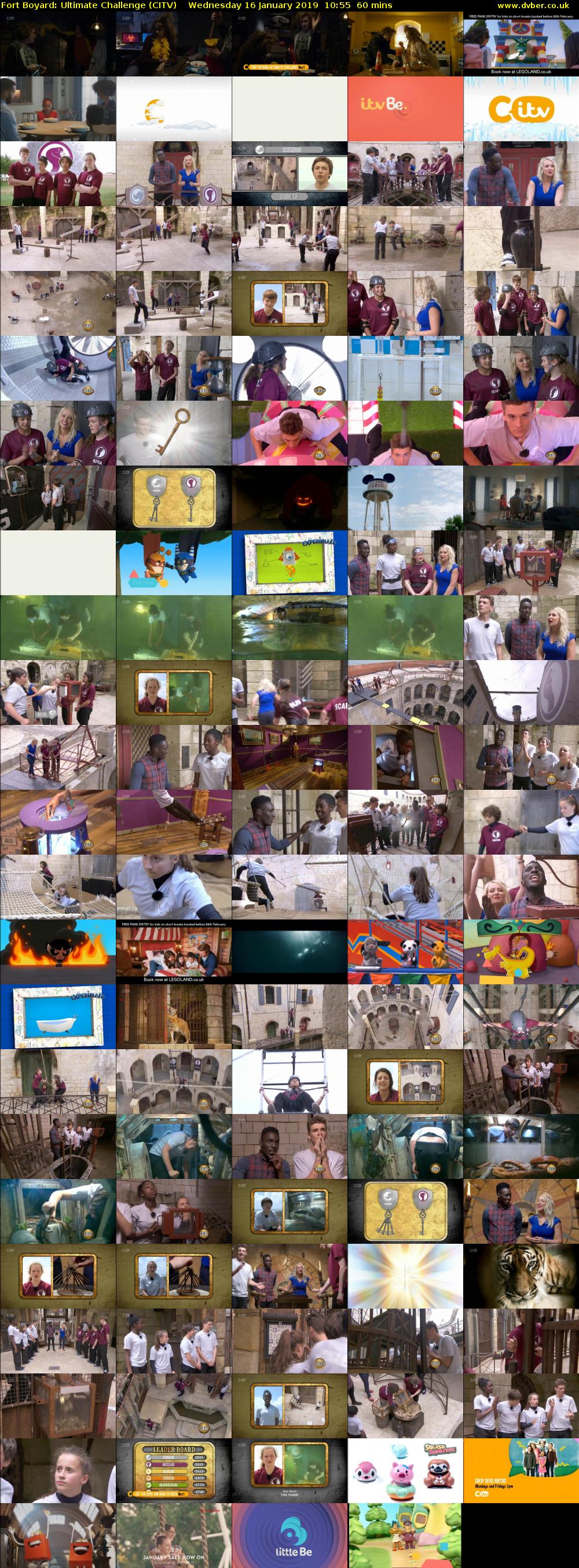 Fort Boyard: Ultimate Challenge (CITV) Wednesday 16 January 2019 10:55 - 11:55