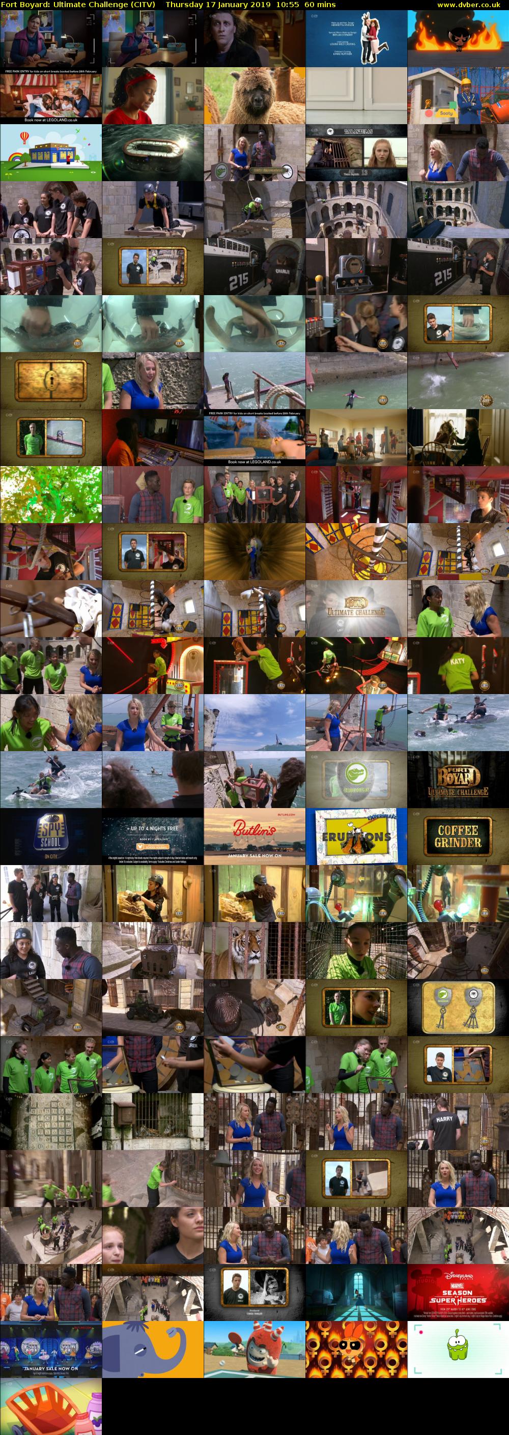 Fort Boyard: Ultimate Challenge (CITV) Thursday 17 January 2019 10:55 - 11:55