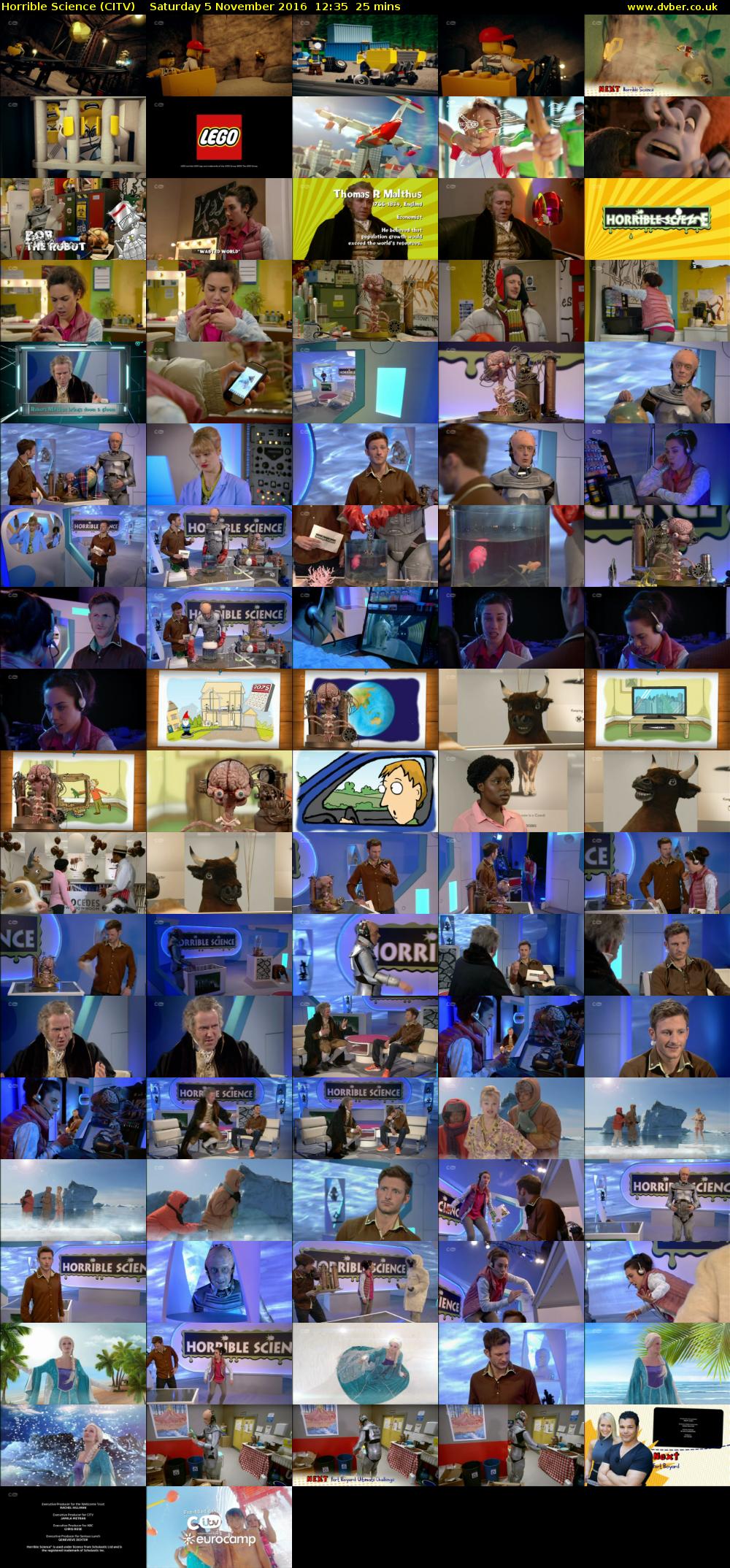 Horrible Science (CITV) Saturday 5 November 2016 12:35 - 13:00