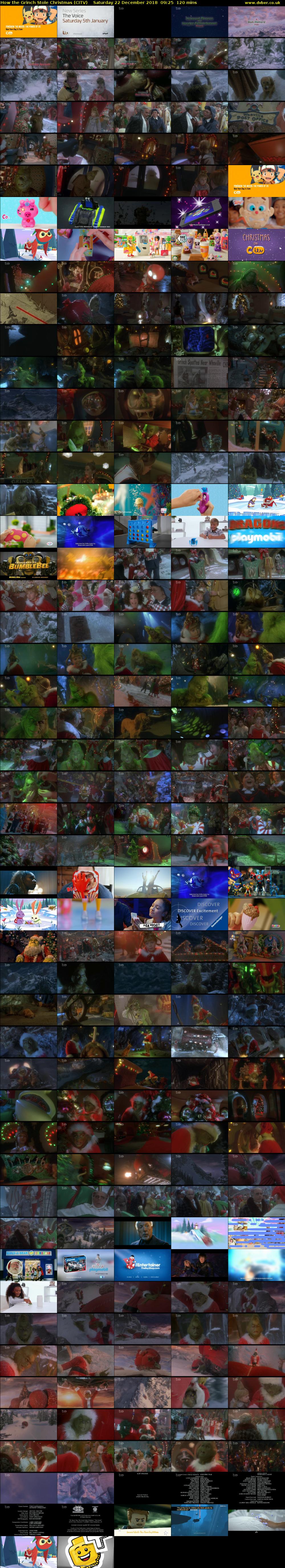 How the Grinch Stole Christmas (CITV) Saturday 22 December 2018 09:25 - 11:25