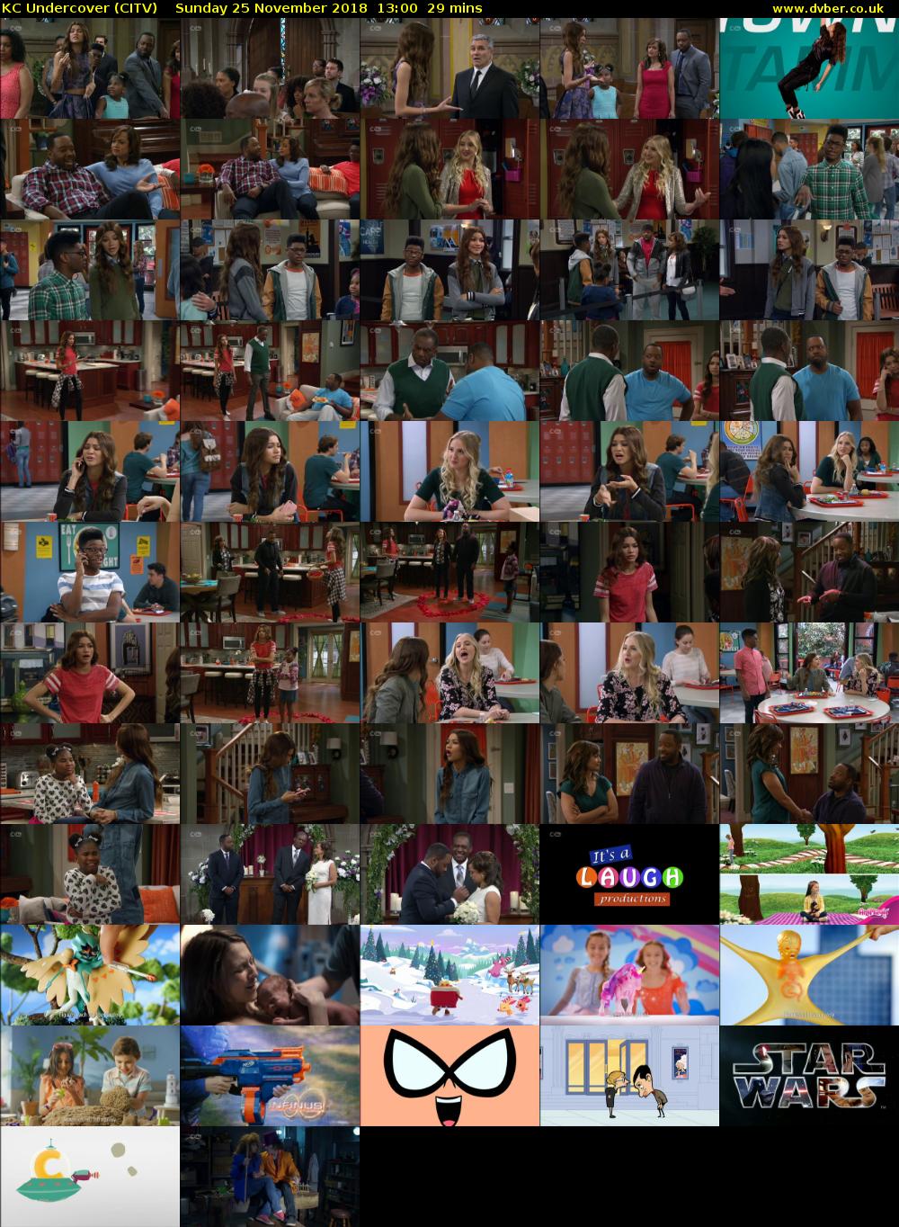 KC Undercover (CITV) Sunday 25 November 2018 13:00 - 13:29