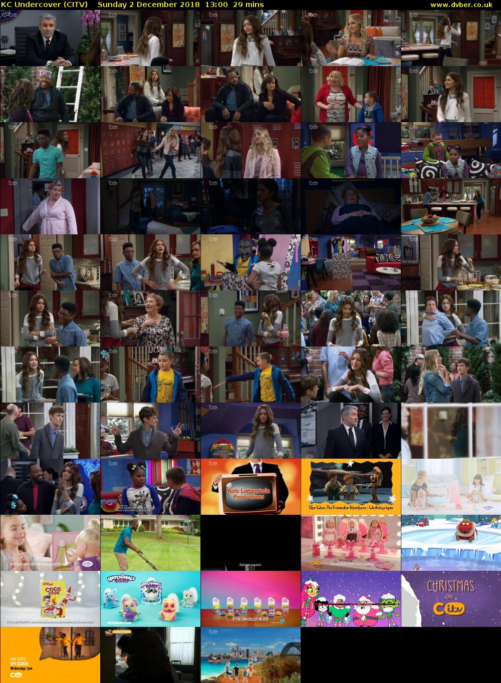 KC Undercover (CITV) Sunday 2 December 2018 13:00 - 13:29