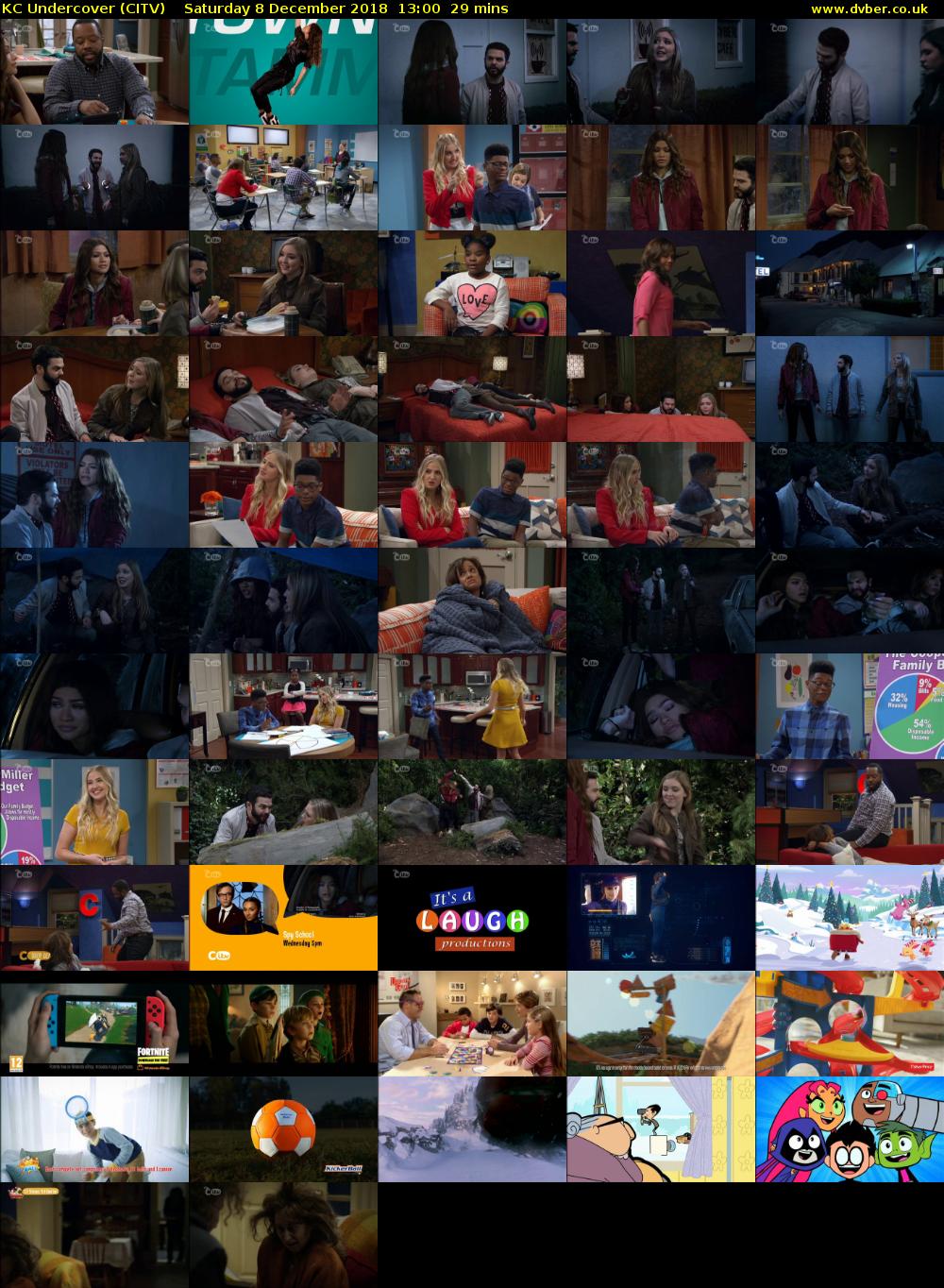 KC Undercover (CITV) Saturday 8 December 2018 13:00 - 13:29