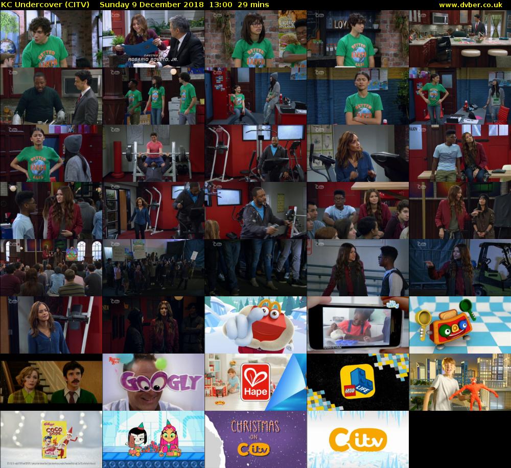 KC Undercover (CITV) Sunday 9 December 2018 13:00 - 13:29