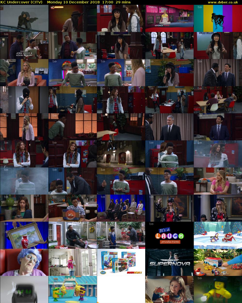 KC Undercover (CITV) Monday 10 December 2018 17:00 - 17:29