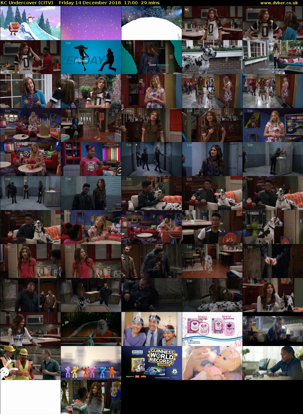 KC Undercover (CITV) Friday 14 December 2018 17:00 - 17:29