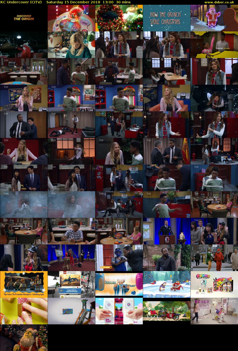 KC Undercover (CITV) Saturday 15 December 2018 13:00 - 13:30