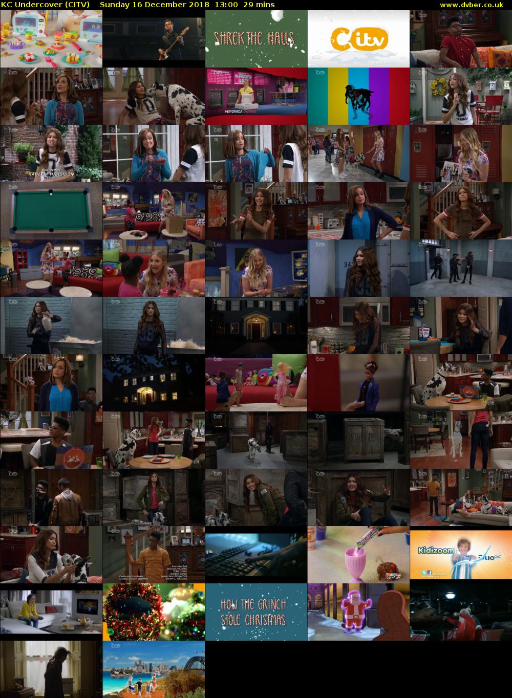 KC Undercover (CITV) Sunday 16 December 2018 13:00 - 13:29