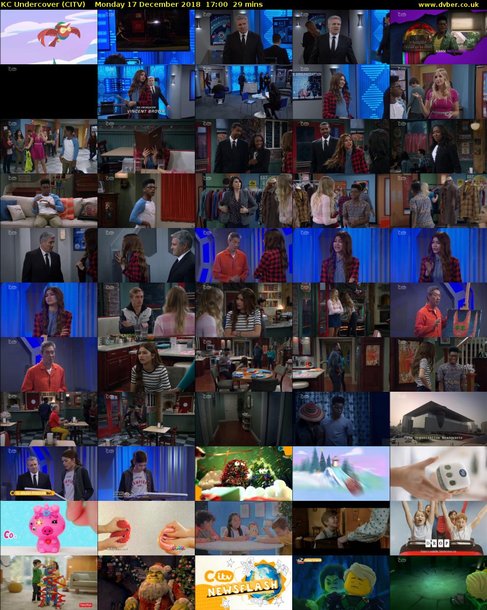 KC Undercover (CITV) Monday 17 December 2018 17:00 - 17:29