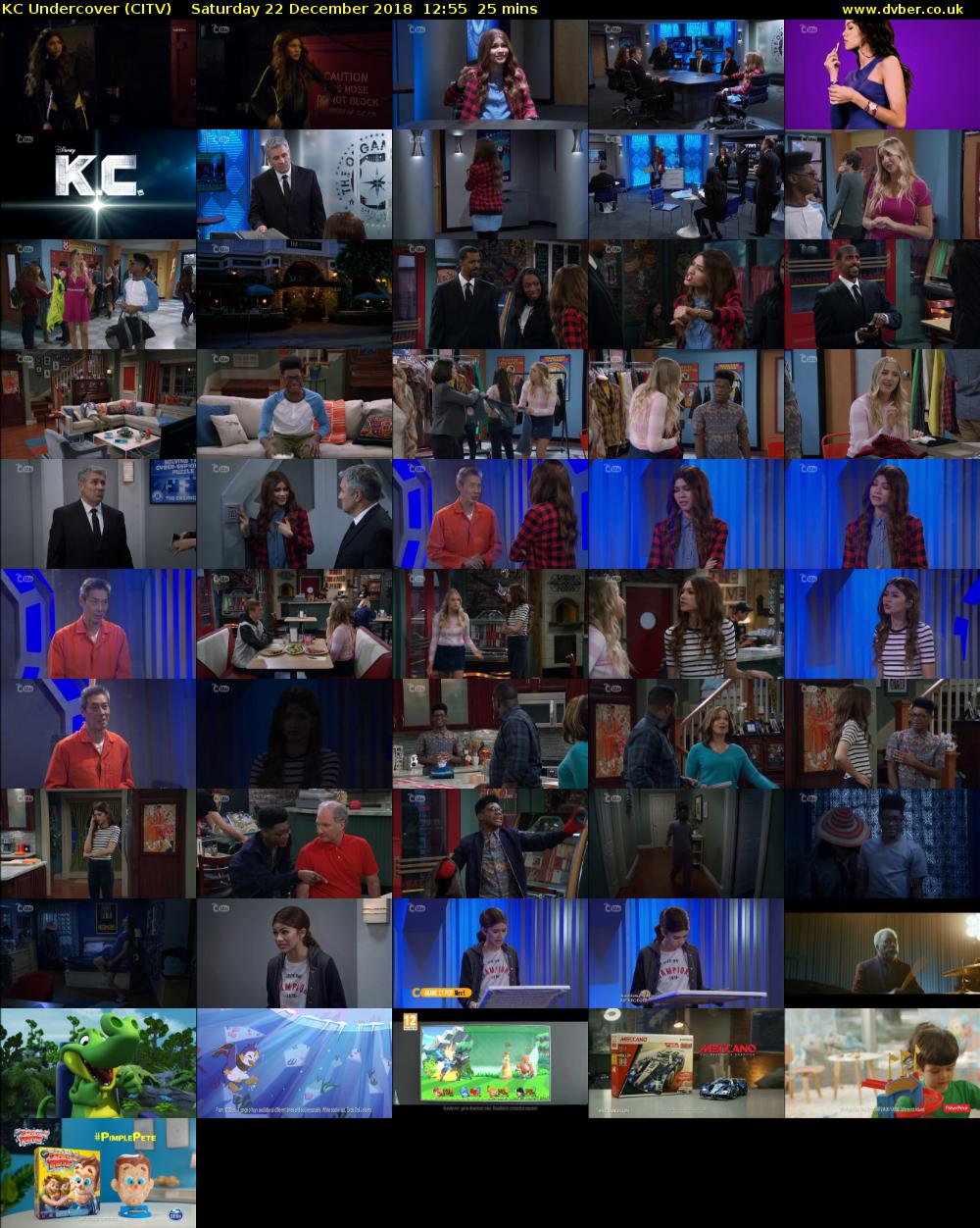 KC Undercover (CITV) Saturday 22 December 2018 12:55 - 13:20