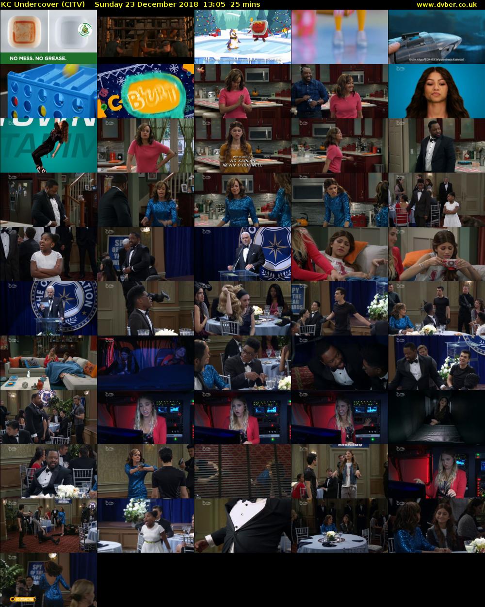 KC Undercover (CITV) Sunday 23 December 2018 13:05 - 13:30