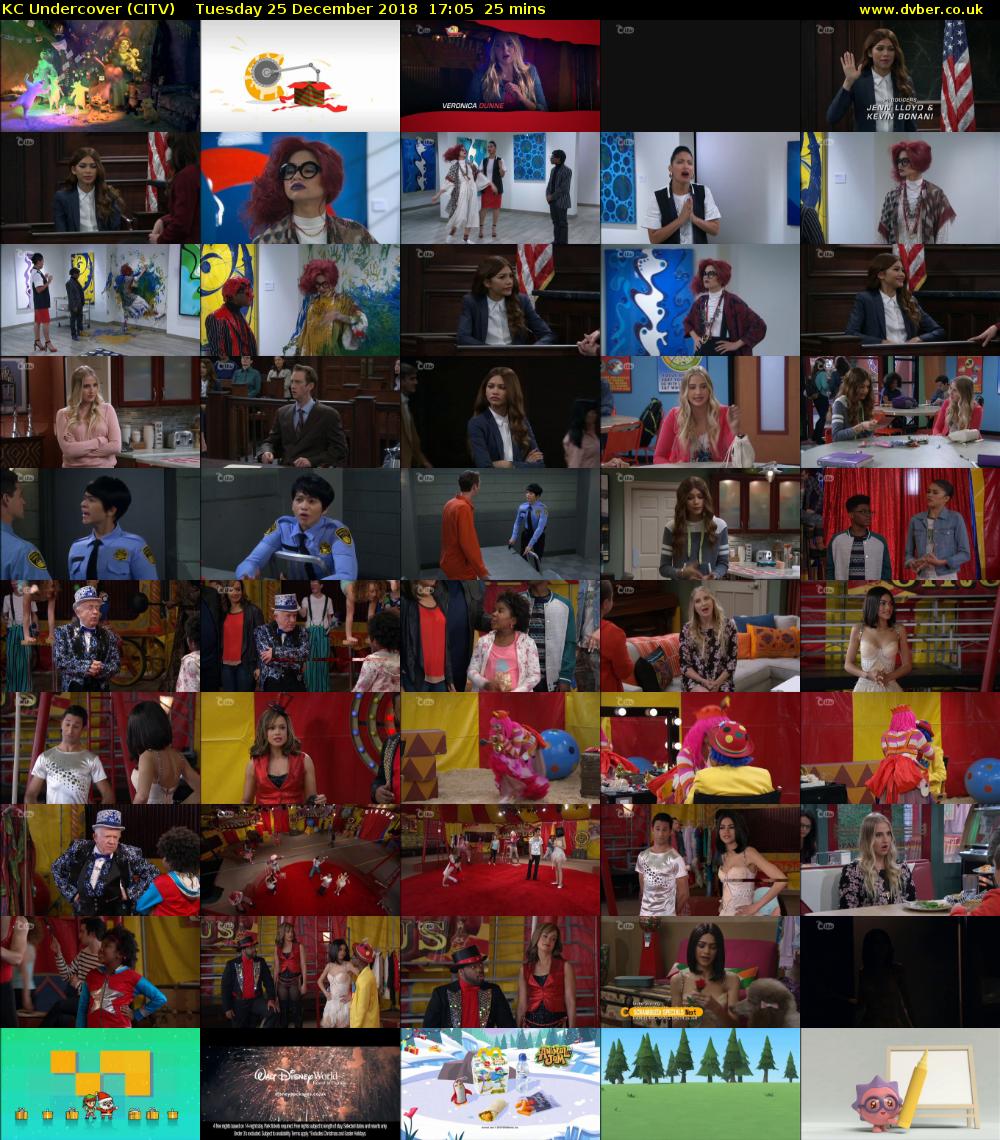 KC Undercover (CITV) Tuesday 25 December 2018 17:05 - 17:30