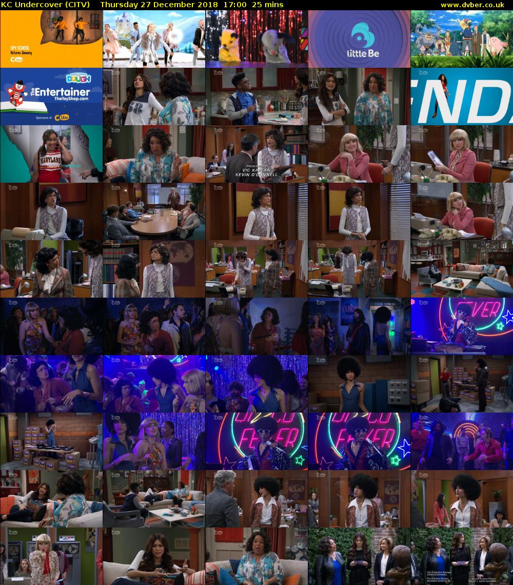 KC Undercover (CITV) Thursday 27 December 2018 17:00 - 17:25