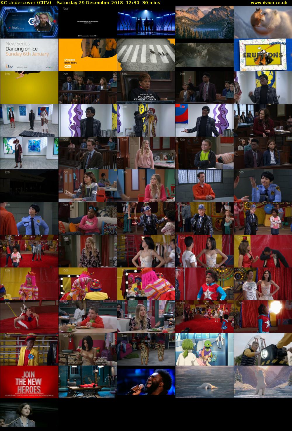 KC Undercover (CITV) Saturday 29 December 2018 12:30 - 13:00