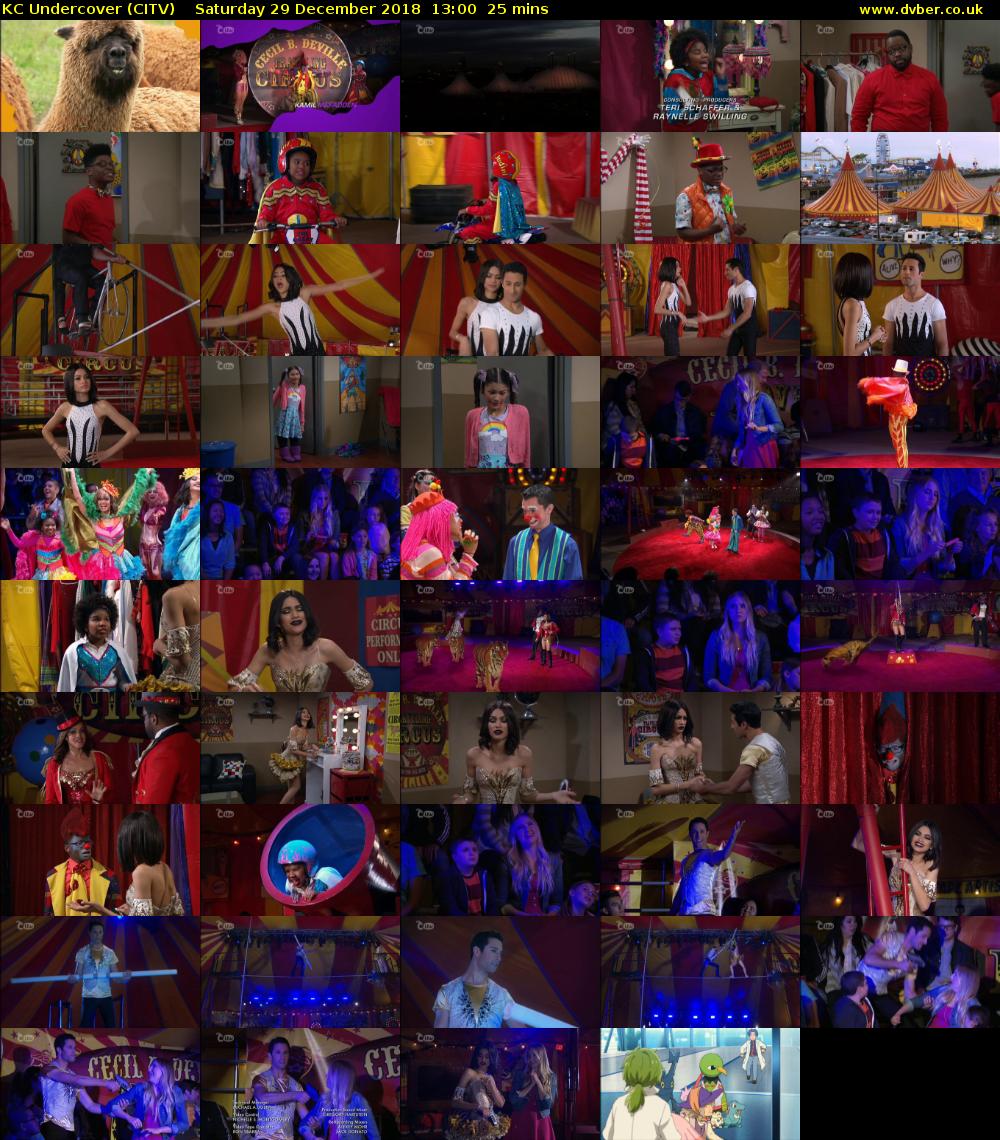KC Undercover (CITV) Saturday 29 December 2018 13:00 - 13:25