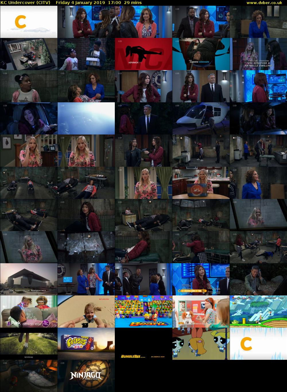 KC Undercover (CITV) Friday 4 January 2019 17:00 - 17:29