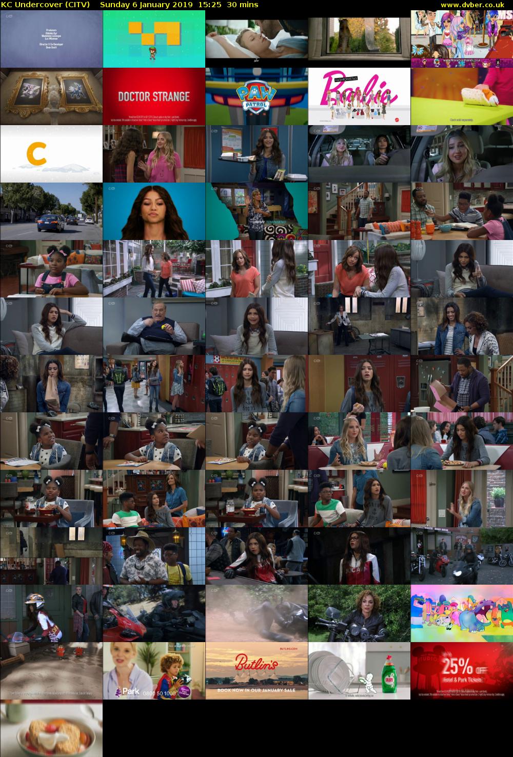 KC Undercover (CITV) Sunday 6 January 2019 15:25 - 15:55