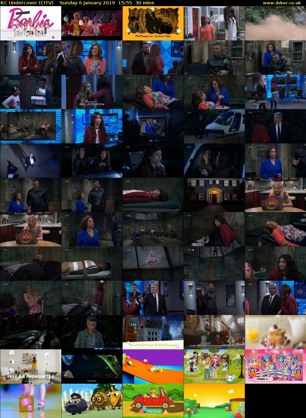 KC Undercover (CITV) Sunday 6 January 2019 15:55 - 16:25