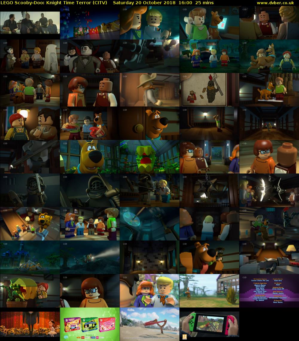 LEGO Scooby-Doo: Knight Time Terror (CITV) Saturday 20 October 2018 16:00 - 16:25