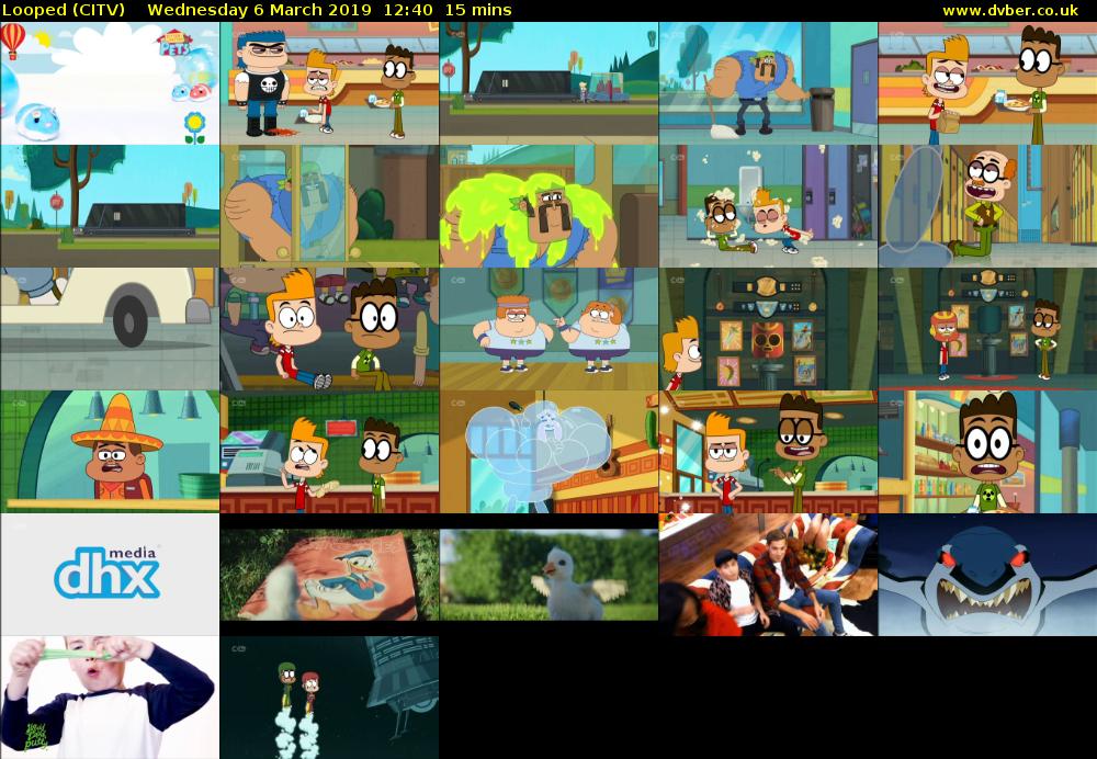 Looped (CITV) Wednesday 6 March 2019 12:40 - 12:55
