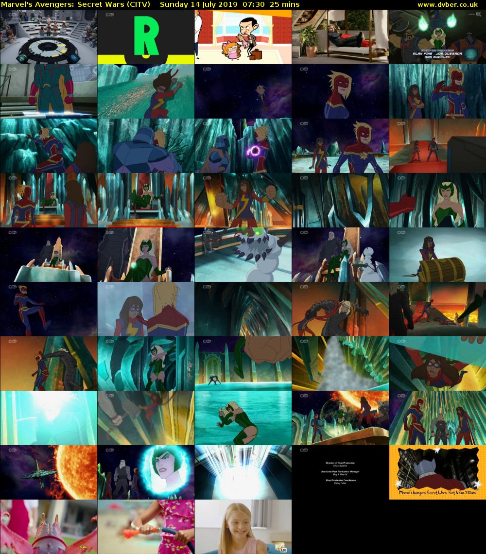 Marvel's Avengers: Secret Wars (CITV) Sunday 14 July 2019 07:30 - 07:55