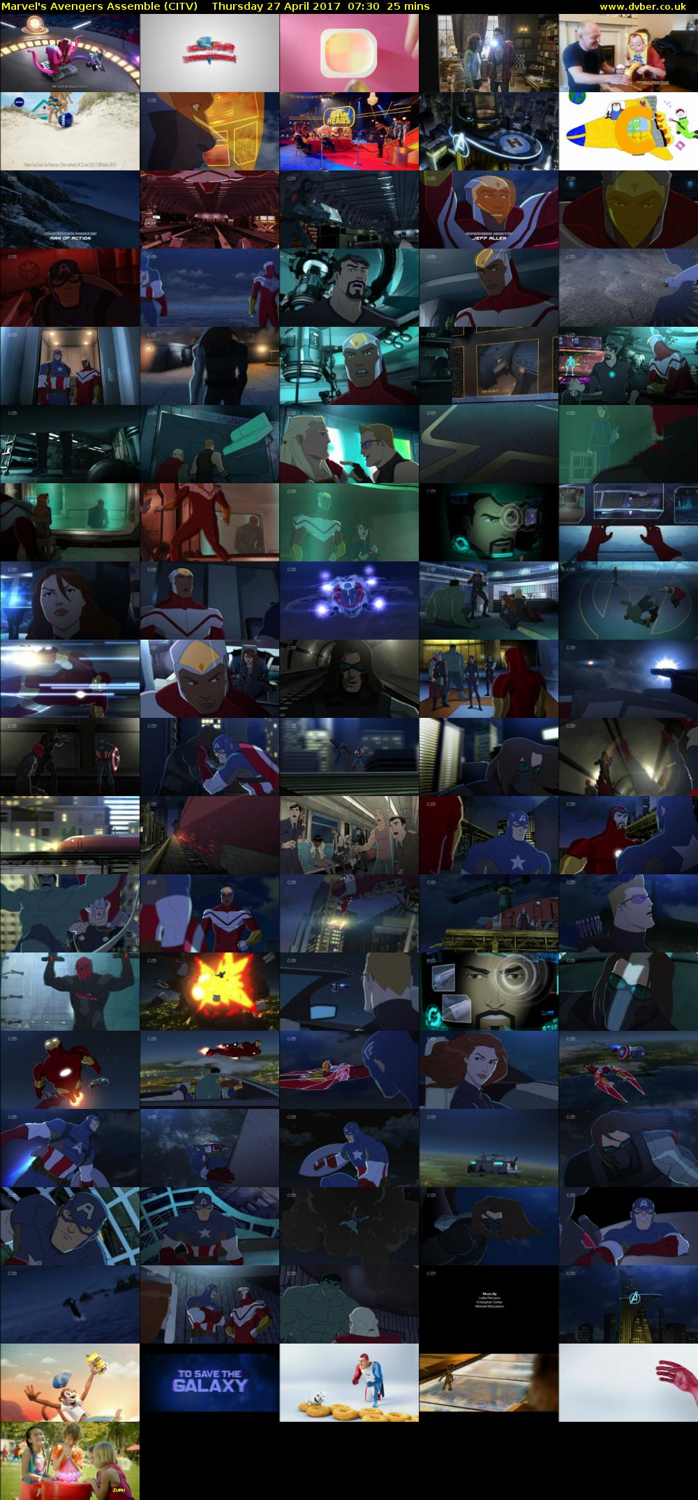 Marvel's Avengers Assemble (CITV) Thursday 27 April 2017 07:30 - 07:55