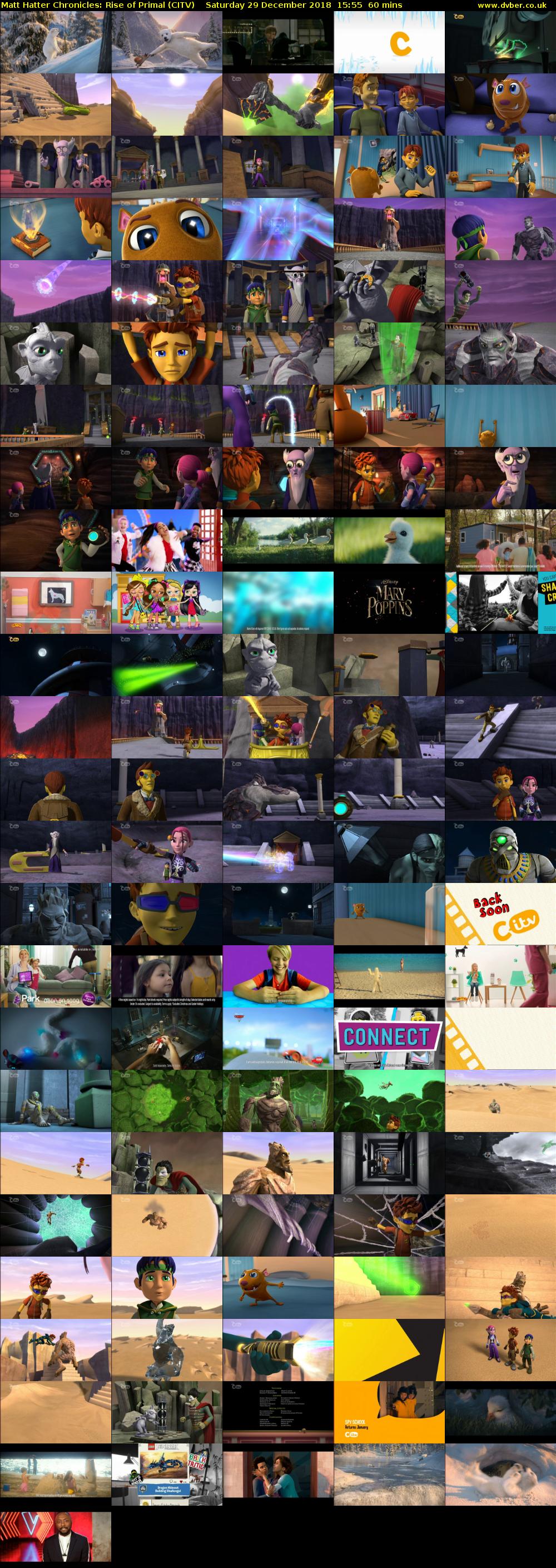 Matt Hatter Chronicles: Rise of Primal (CITV) Saturday 29 December 2018 15:55 - 16:55