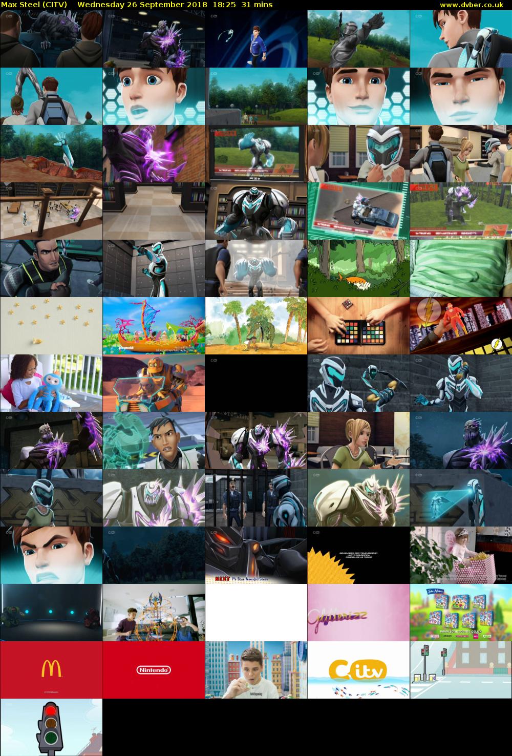 Max Steel (CITV) Wednesday 26 September 2018 18:25 - 18:56