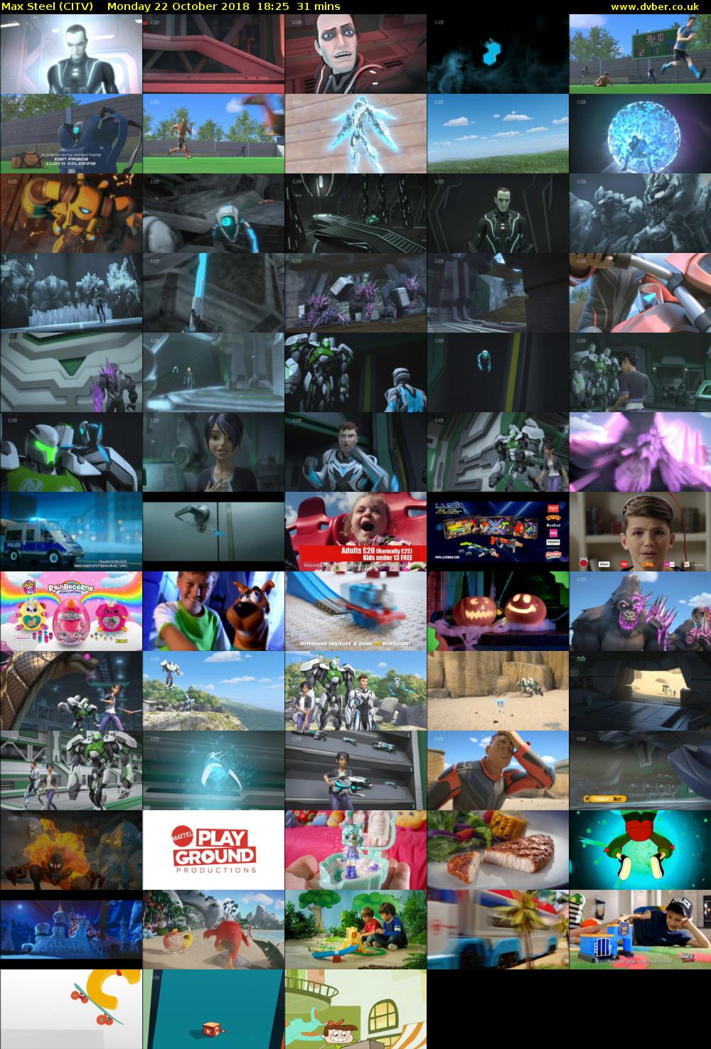 Max Steel (CITV) Monday 22 October 2018 18:25 - 18:56