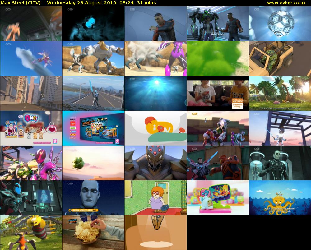 Max Steel (CITV) Wednesday 28 August 2019 08:24 - 08:55