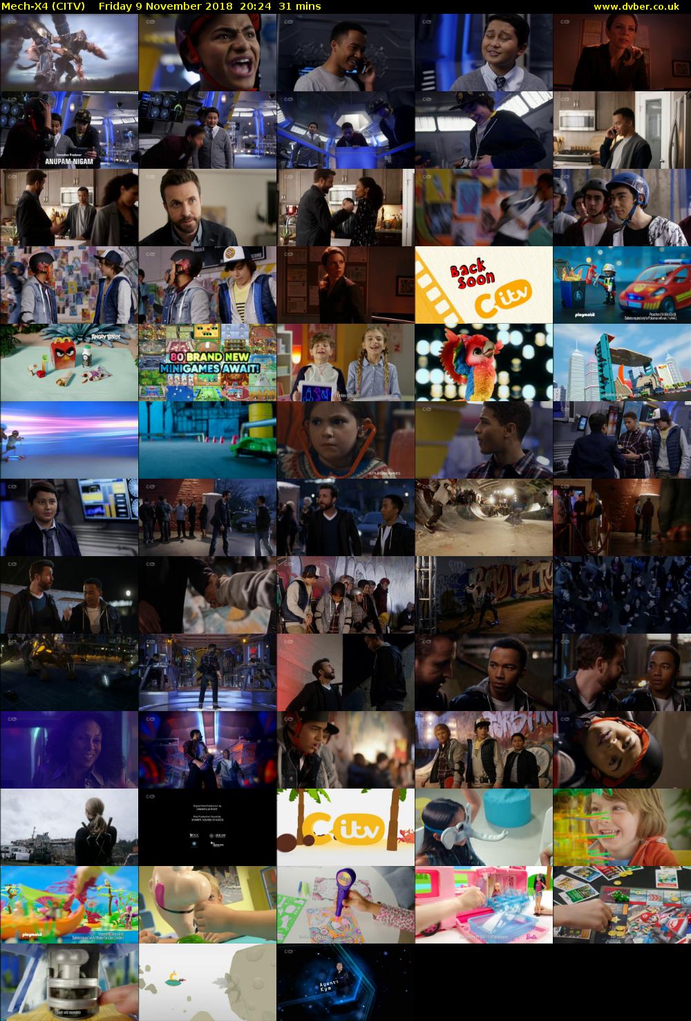 Mech-X4 (CITV) Friday 9 November 2018 20:24 - 20:55