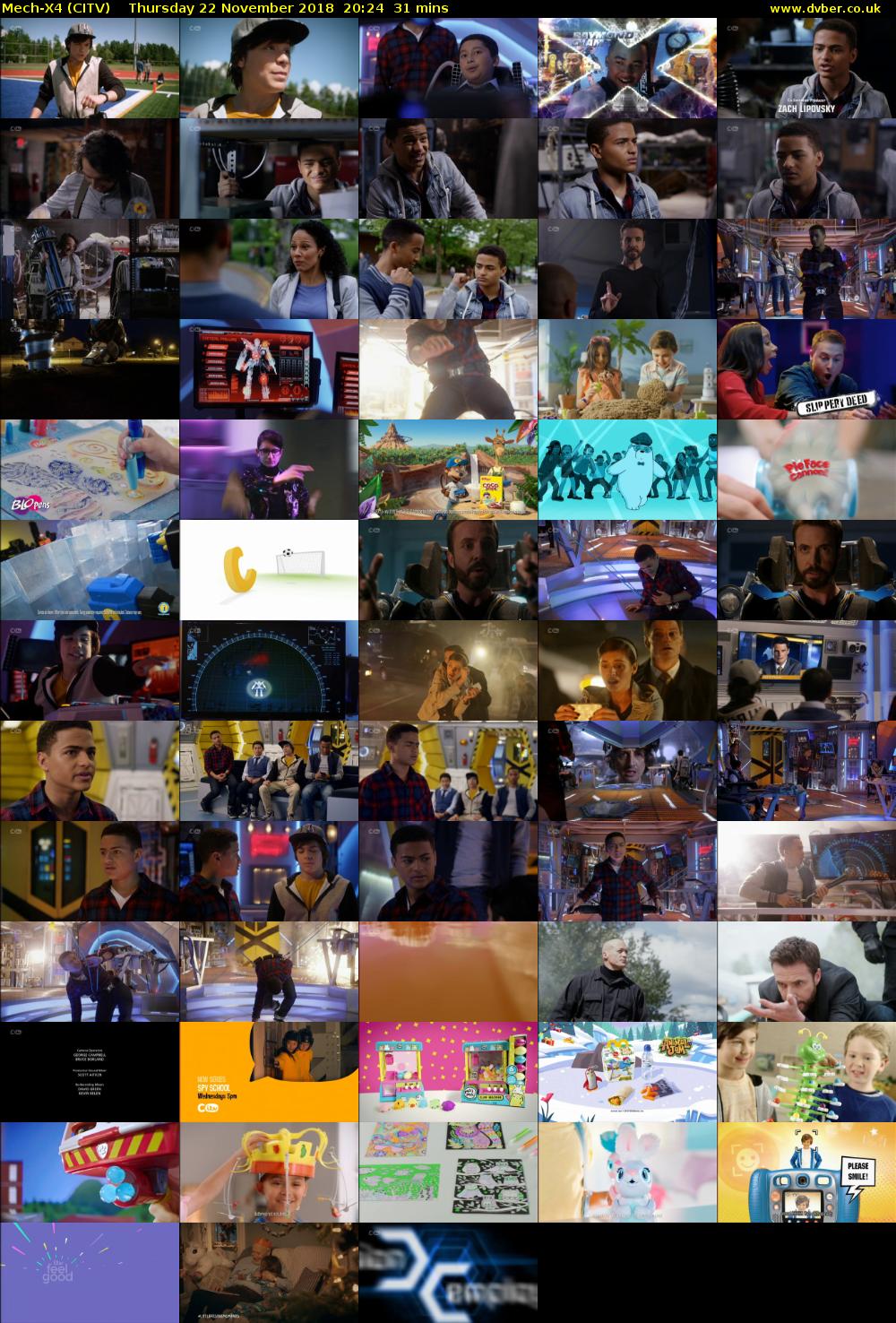 Mech-X4 (CITV) Thursday 22 November 2018 20:24 - 20:55