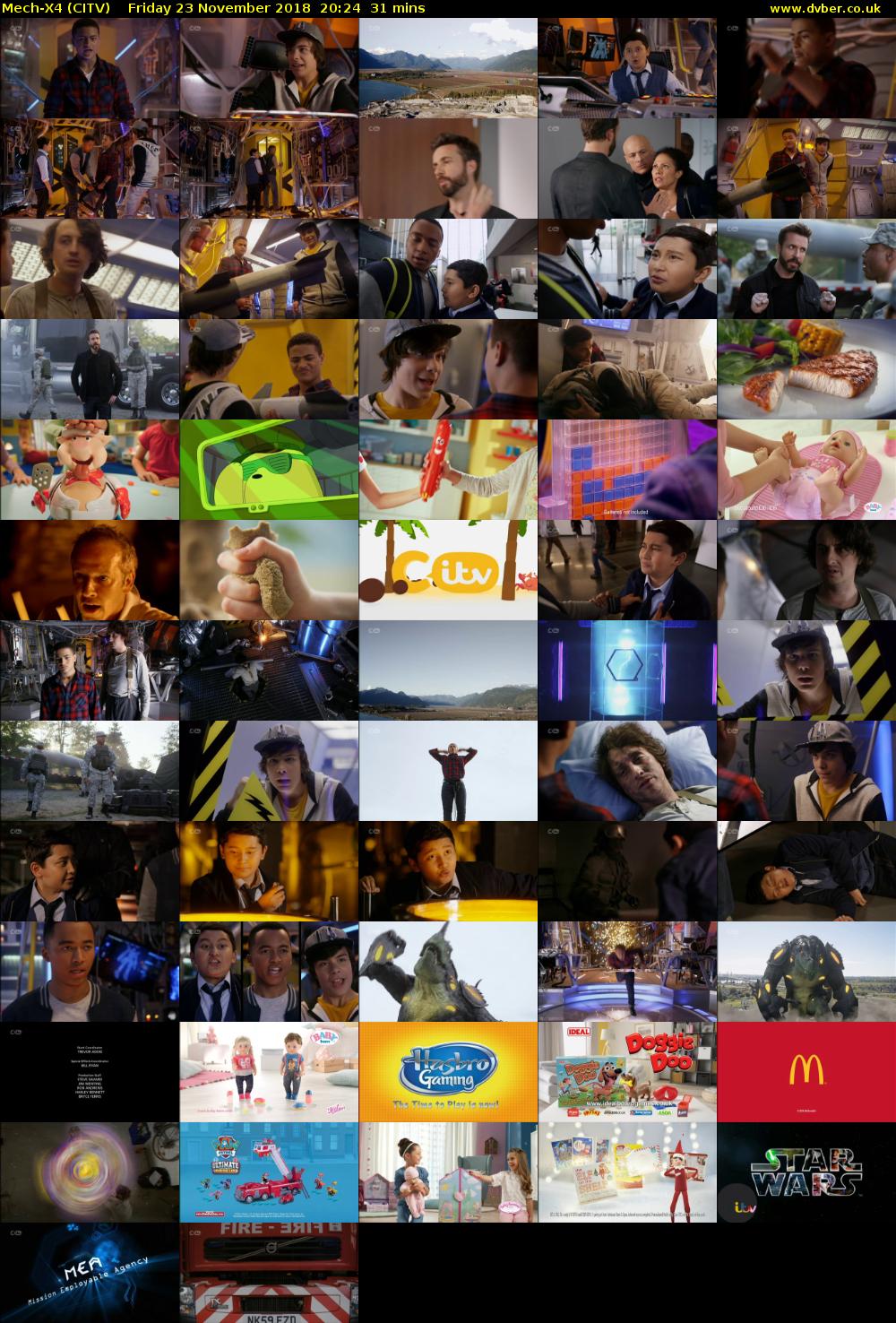Mech-X4 (CITV) Friday 23 November 2018 20:24 - 20:55