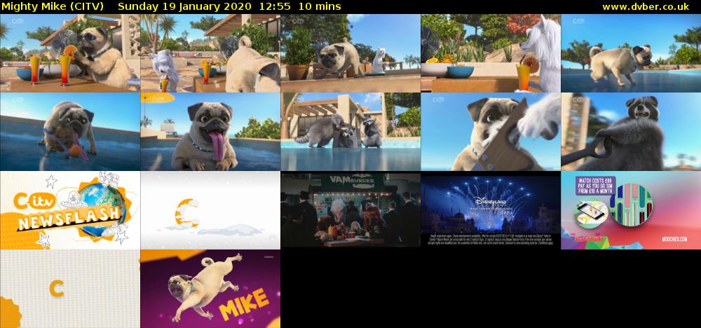 Mighty Mike (CITV) Sunday 19 January 2020 12:55 - 13:05