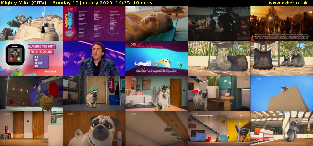 Mighty Mike (CITV) Sunday 19 January 2020 14:35 - 14:45