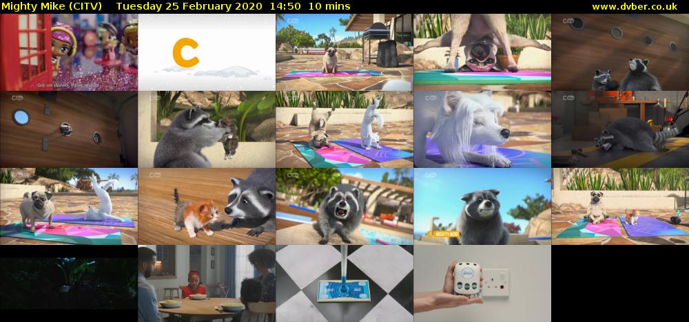 Mighty Mike (CITV) Tuesday 25 February 2020 14:50 - 15:00