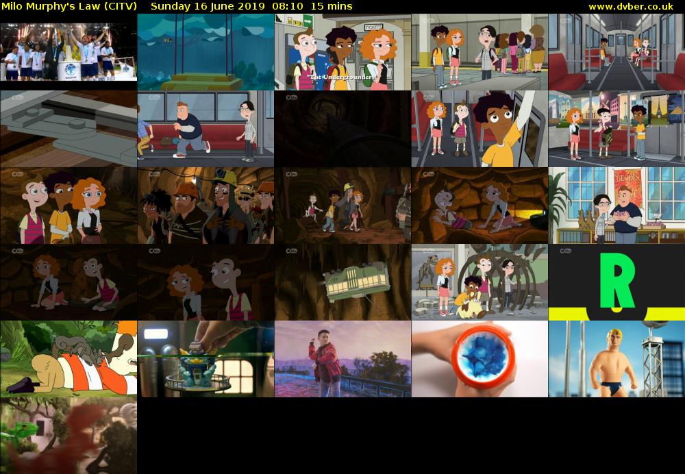 Milo Murphy's Law (CITV) Sunday 16 June 2019 08:10 - 08:25