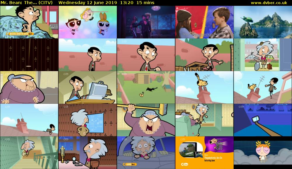 Mr. Bean: The... (CITV) Wednesday 12 June 2019 13:20 - 13:35