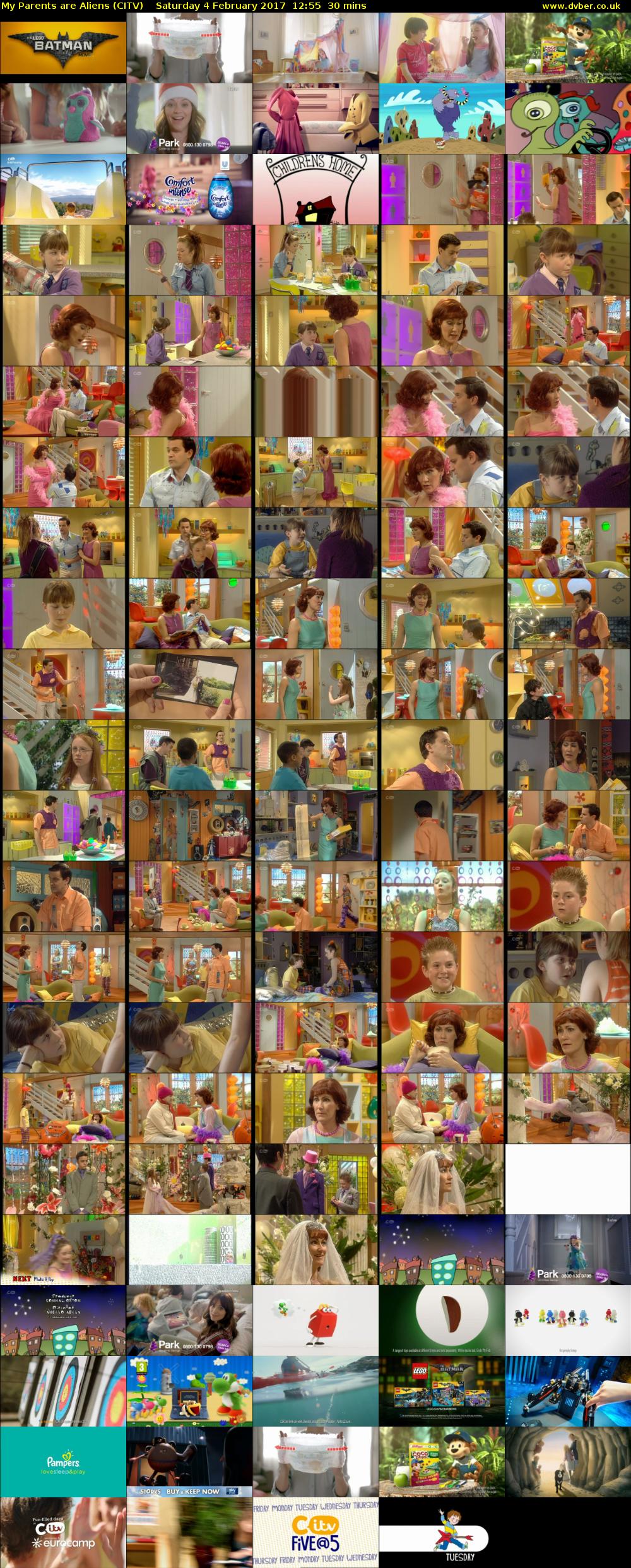My Parents are Aliens (CITV) Saturday 4 February 2017 12:55 - 13:25